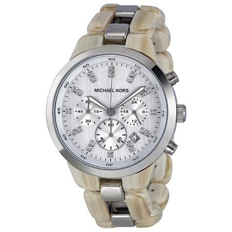 michael kors mk 5610|Michael Kors Showstopper Chronograph Horn Ladies Watch .